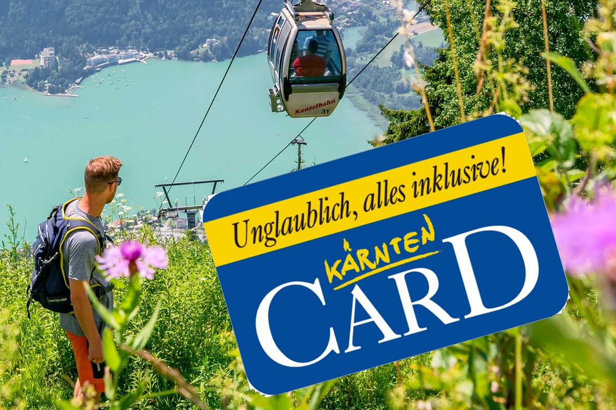 Mit der Kärnten Card wird der Sommer nebenkosten-frei, und die gibt's für unsere Gäste gratis!