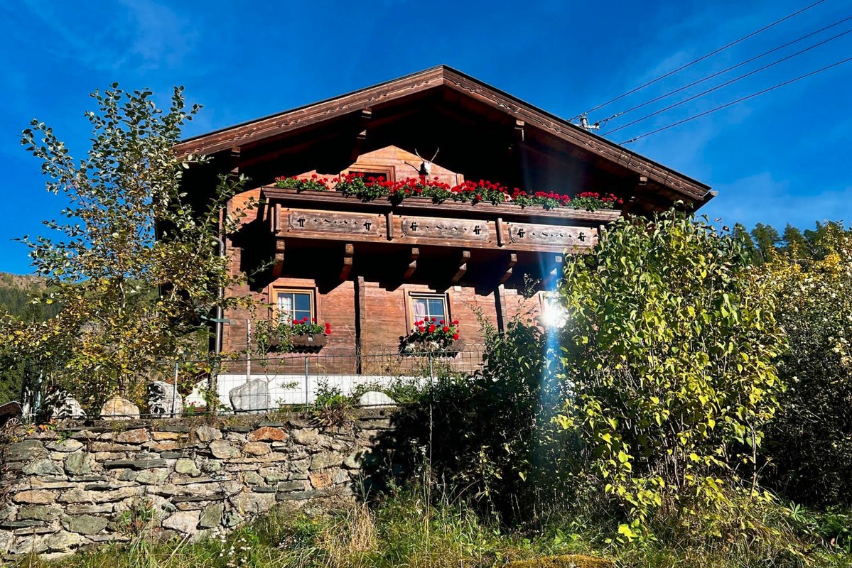 Chalet im Hochsommer