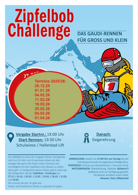 Zipfelbob-Rennen