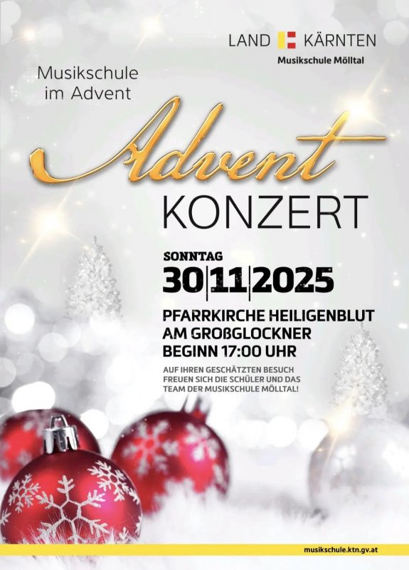 Adventskonzert Musikschule