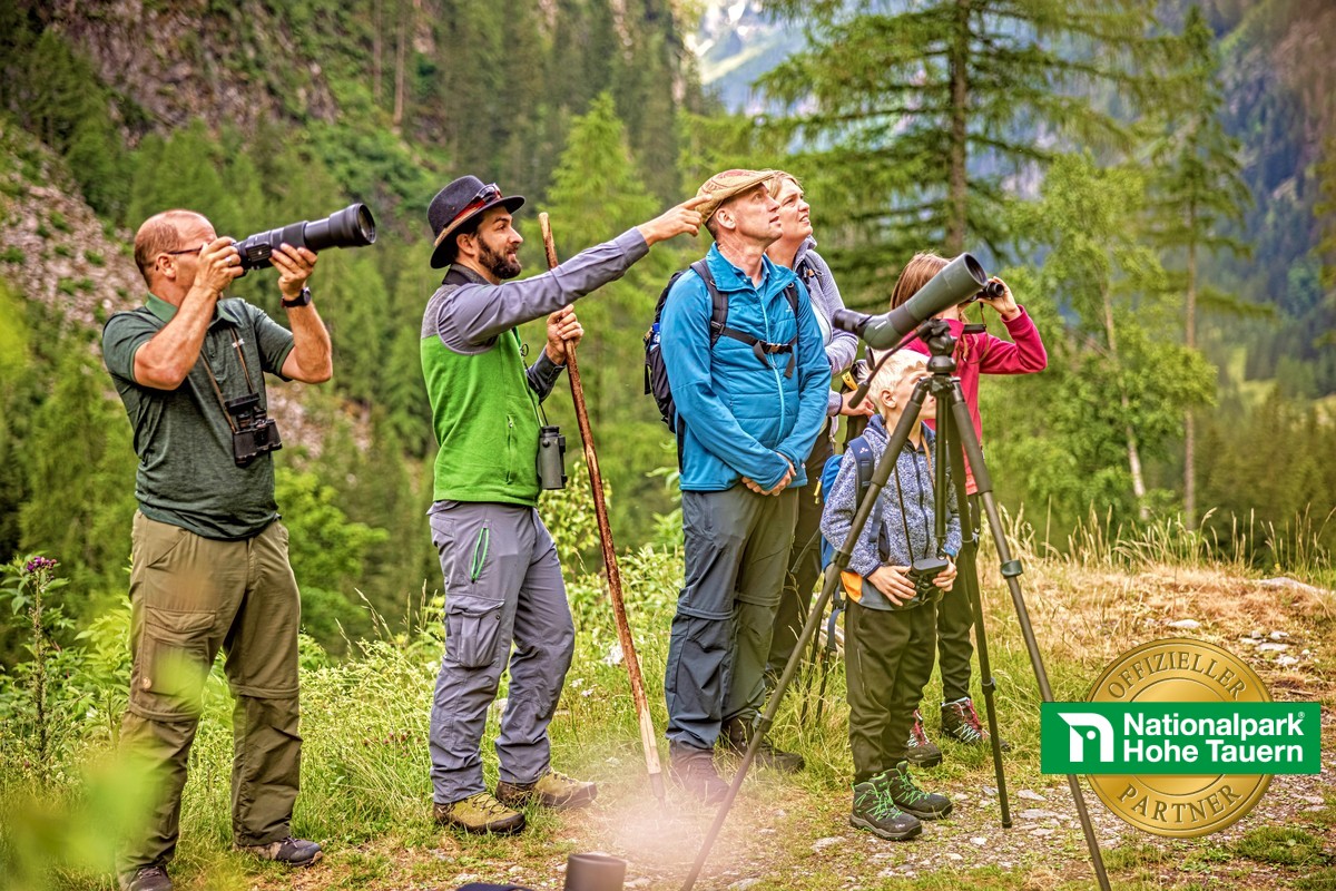 Safari photo avec le garde forestier du parc national - © Alexander Müller, Parc national du Hohe Tauern
