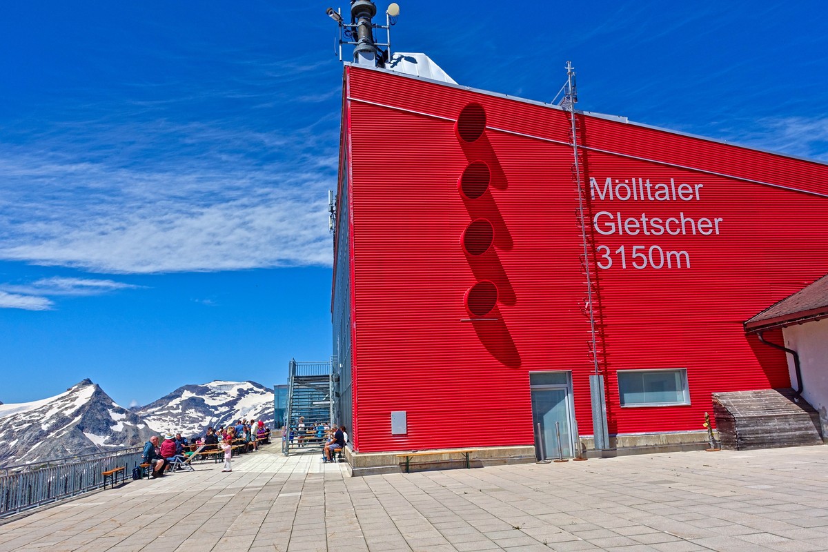 Der Mölltaler Gletscher - Fantastischer Aussichtspunkt und Top-Instagram-Location | © Almchalet Goldbergleiten