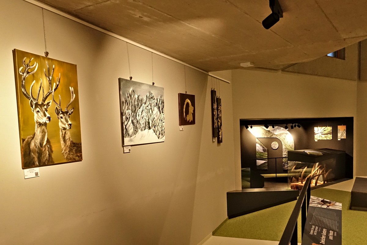 Kunstaustellung im Haus der Steinböcke