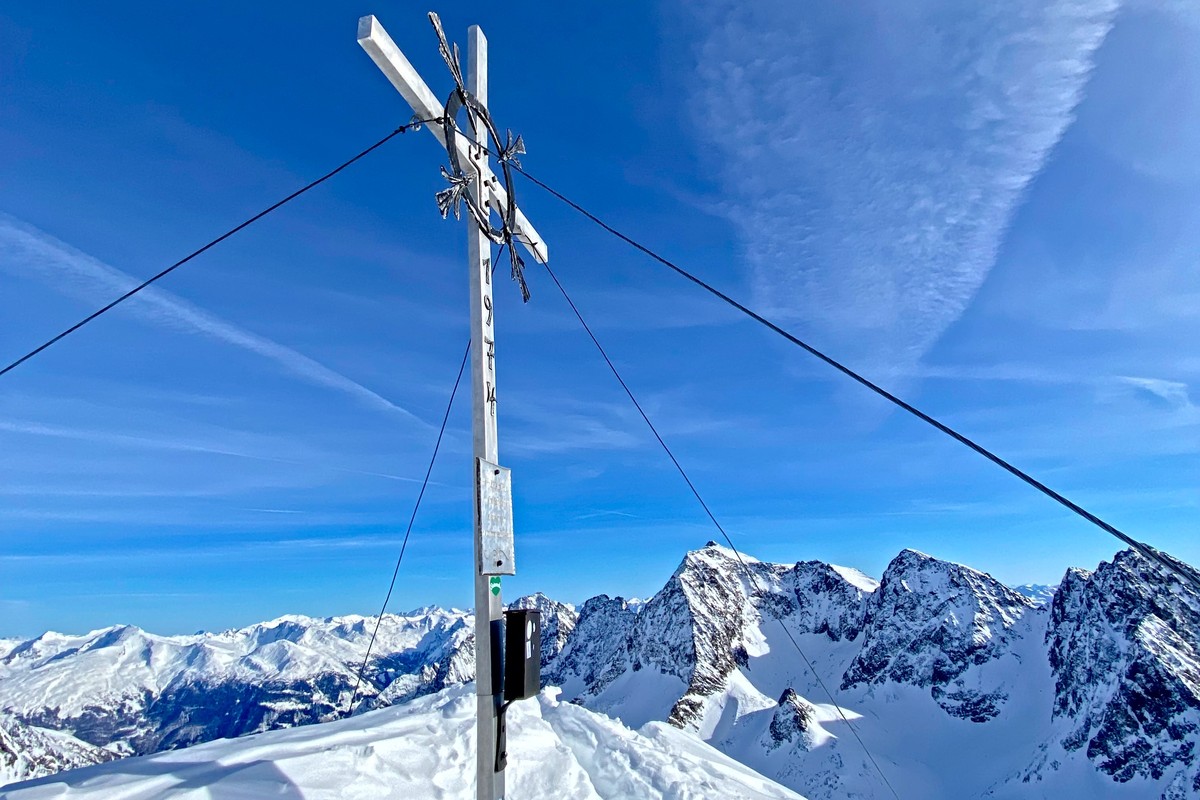 Keeskopf-Gipfel in der Schobergruppe im Hochwinter | © Marco Schiefer