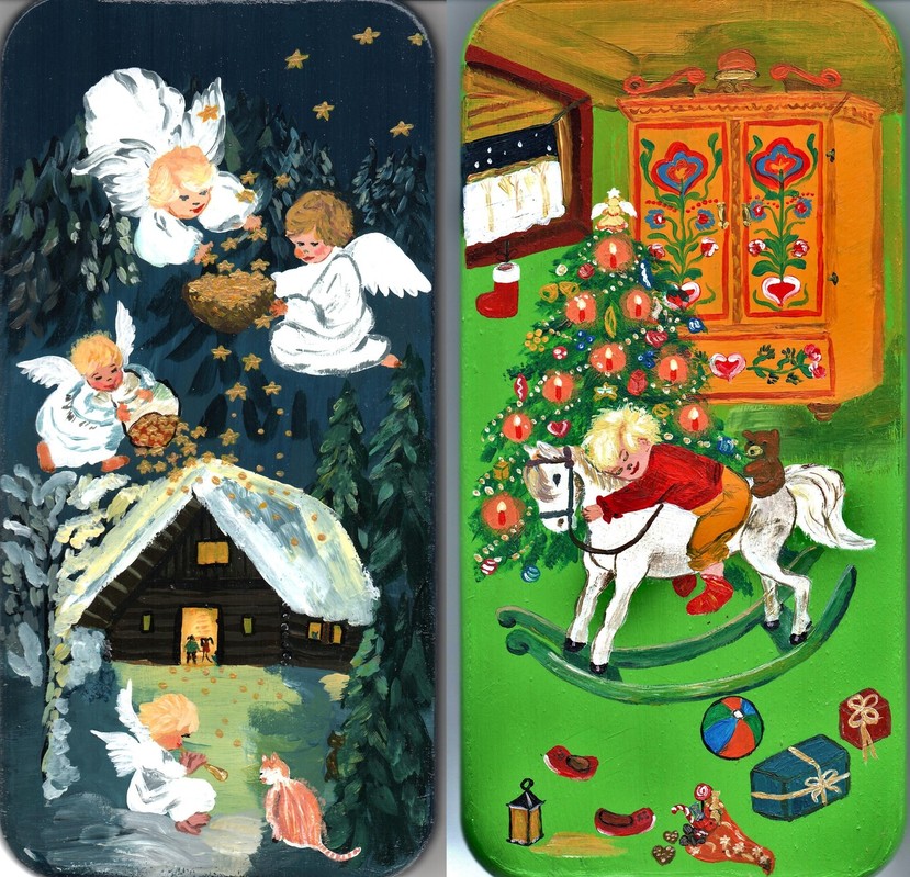 Bauernmalerei Votivbildchen