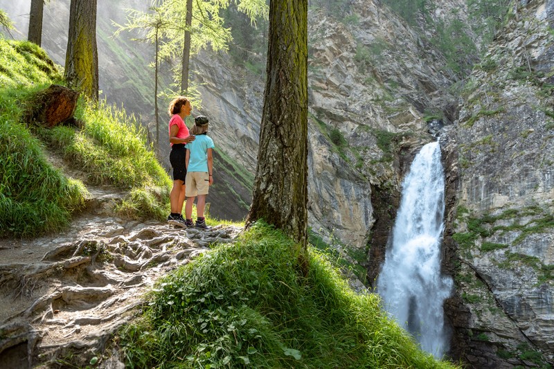 Gössnitzfall – przy naszych licznych wodospadach możesz doświadczyć spowolnienia i Shinrin-Yoku