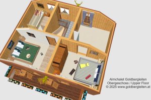 3D-Visualisierung Obergeschoss